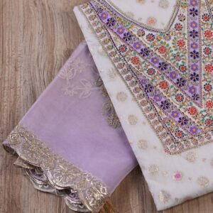 gulnaar unstitched dress material
